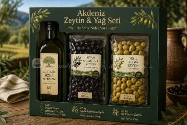 Akdeniz Zeytin & Yağ Seti